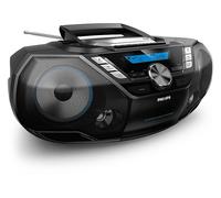Philips AZB798T/12 impianto stereo portatile Analogico e digitale 12 W DAB, DAB+, FM Nero Riproduzione MP3