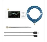 Radio con mini antenna a loop e interfaccia SMA da 10-180 MHz per SI4732.