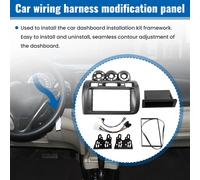 Radio Cruscotto Per Jazz Città din DVD Stereo CD Pannello Supporto Istallazione