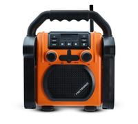 Radio da cantiere Metronic 477227 Bluetooth 30W batteria ricaricabile IP54