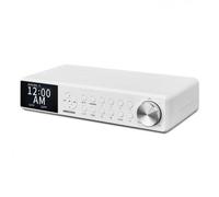 MEDION Radio da cucina per montaggio sottopensile P66750 (DAB+, radio FM, display a colori TFT, timer tempo di cottura, Bluetooth, striscia di LED, incl. materiale di montaggio) bianca