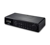 Radio da cucina per montaggio sottopensile MEDION E6660 (radio da cucina DAB+, radio PLL UKW, Bluetooth, striscia luminosa a LED, sottopensile, timer cottura, display orario) nera