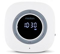 Radio Da Doccia - Medion - Fm - Bluetooth - Ipx6 - Supporto A Ventosa - Bianco