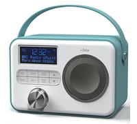 Radio DAB portatile, altoparlante Bluetooth, radio DAB Plus/DAB, radio FM, alimentazione a corrente o a batteria, altoparlante Bluetooth portatile, ricarica USB per 10 ore di riproduzione