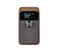 Sangean DDR-8 Portables DAB-Radio Echtholz-Geh?use Nussbaum Vintage (A500551)