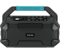 TechniSat Viola 231 OD - Batteria Makita Radio da cantiere compatibile (DAB+, FM, AUX, Bluetooth, IPX4, resistente agli spruzzi, 2 altoparlanti stereo da 15 W)