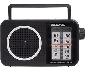 RADIO DAEWOO Radio portatile DW1124, Analogico, Display illuminato