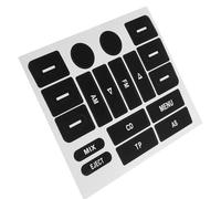 Radio Dashboard Decal Compatibile Con Golf Per MK5 Per Passat Manopole Riparazione Adesivo Pulsante Usurato Accessorio Interno Car Styling