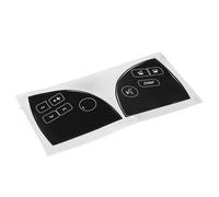 Radio Dashboard Decal Compatibile Con Lexu Per ES350 2007 2008 2009 2010 2011 2012 Adesivi Per La Riparazione Dei Pulsanti Del Volante