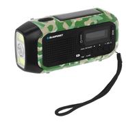 Radio da viaggio portatile lampada torcia pannello solare Blaupunkt