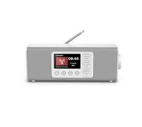 Radio digitale DR2002, FM/DAB/DAB+/Bluetooth RX, Radiosveglia Stereo, Bianco