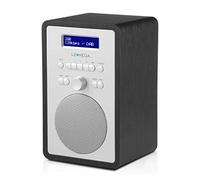 Radio Digitale LEMEGA CR2+ DAB+,Alimentazione da Rete,Sveglia,Rovere Nero