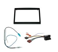 Radio Doppio din Facia Pannello Completo Kit Montaggio per Citroen Berlingo MK2