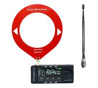 Radio DSP a banda intera con amplificatore per cuffie, trasmettitore USB e transistor, schermo IPS da 1,9 pollici, ideale per passeggiate, escursioni e campeggio