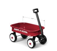 Radio Flyer Little Red Toy Wagon, piccolo carrello giocattolo da esposizione, lungo 31.75 cm