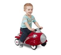 Radio Flyer Retro Rocket, Macchina cavalcabile bambini, Giocattolo rosso da cavalcare per bambini da 1 a 3 anni
