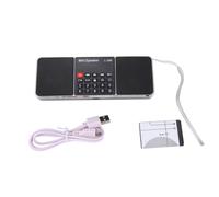 Radio FM digitale multifunzione, altoparlante multimediale, lettore musicale MP3, supporto per scheda TF, unità USB con display a LED e funzione
