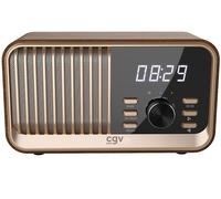 Radio FM portatile - CVG - BeBop FM - Bluetooth - Batteria integrata - Legno ...
