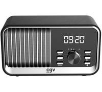 Radio FM portatile - CVG - BeBop FM - Bluetooth - Batteria integrata - Nero