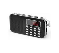 Radio FM Walkman compatta, la compagna di viaggio ideale, supporta chiavette USB/schede micro SD/riproduzione MP3, radio a batteria, di buona