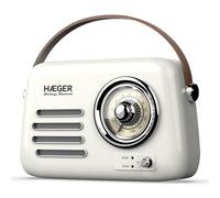 Radio Haeger RB-CRE.003A portatile Bluetooth 5.3 FM 5 W cream