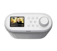 Hama Radio digitale DIR400, Dab+/Radio Int./Bluetooth® RX/App., bianco