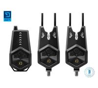 Radio Indicatore Morso Set Elettronico + Fallbiss Carpa Bite Alarm Delphin