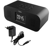 Radio Internet Wi-Fi digitale Xoro HMT 425 Basic con display a colori da 2,8", podcast, lettore multimediale USB, simulazione trasmettitore FM/DAB+, sveglia