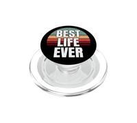 Radio JW con scritta "Best Life Ever" PopSockets PopGrip per MagSafe