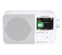 Kenwood Radio Portatile Digitale DAB / DAB+ / FM Bluetooth Display TFT colore Bianco - CR-M30DAB-W