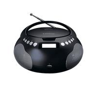 NDS Radio portatile CD/MP3 con USB e Bluetooth Nero