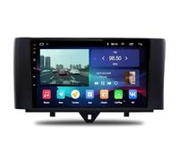 Radio Macchina Touch Screen per Benz Smart Fortwo 2011-2015 Car Radio con Bluetooth Vivavoce, con Hd Touch Screen Supporta Navigazione, Bluetooth, 8 Nucleo 8G+256G