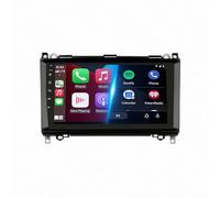 Radio Macchina Touch Screen per Benz Smart Fortwo 451 Wireless CarPlay 2005-2010 Autoradio Portatile Touchscreen con Navigazione Ota, Gps, Mirror Link, Controllo Vocale, 8 Nucleo 4G+64G