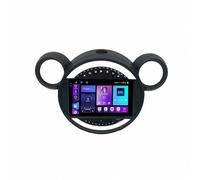 Radio Macchina Touch Screen per BMW MINI 2007-2014 Telecamera di Backup, Stereo Auto con Navigazione Gps, Controllo Vocale, Schermo Touch, Bluetooth, Mirror Link, Aux/Fm, 4 Nucleo 4G+64G