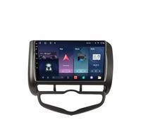 Radio Macchina Touch Screen per Honda LHD JAZZ City 2002-2007 Ips Touchscreen, Auto Stereo Radio con Bluetooth/Gps/Controllo Vocale/Mirror Link/Aux, 4 Nucleo 4G+64G