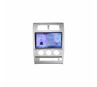 Radio Macchina Touch Screen per Jeep Cherokee Liberty KK 2007-2012 Ips Touchscreen, Auto Stereo Radio con Bluetooth/Gps/Controllo Vocale/Mirror Link/Aux, 8 Nucleo 6G+128G