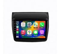 Radio Macchina Touch Screen per Mitsubishi Pajero Sport 2008-2016 Wireless Carplay Android Auto Stereo Auto Bluetooth Ips con Pantalla Táctil con Gps, 4 Nucleo 4G+64G