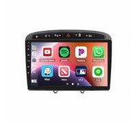 Radio Macchina Touch Screen per Peugeot 5008 3008 2009-2015 Bluetooth, Ips Touchscreen Radio con Siri/Vocale/Gps Navigazione/Musica Online/Mirror Link, 4 Nucleo 1G+32G
