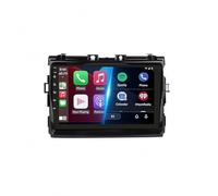Radio Macchina Touch Screen per Toyota Estima Previa 2006-2012 Bluetooth, Ips Touchscreen Radio con Siri/Vocale/Gps Navigazione/Musica Online/Mirror Link, 8 Nucleo 4G+64G