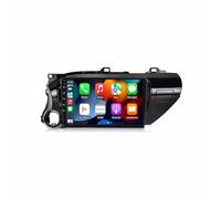 Radio Macchina Touch Screen per Toyota Hilux 2015 2016-2020 Ips Touchscreen, Auto Stereo Radio con Bluetooth/Gps/Controllo Vocale/Mirror Link/Aux, 4 Nucleo 1G+32G
