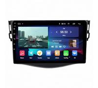 Radio Macchina Touch Screen per Toyota RAV4 XA30 2005-2016 Ips Schermo Tattile Supporto Gps Navigatore Wireless Radio Carplay Android Auto Wifi Dab+, 8 Nucleo 6G+128G