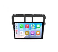 Radio Macchina Touch Screen per Toyota Yaris 2007-2012 Schermo Touch Portatile Wireless di Backup con Bluetooth Wifi, Controllo Vocale, Aux, Mirror, 4 Nucleo 1G+32G