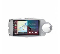 Radio Macchina Touch Screen per Toyota Yaris Vitz 2011-2015 Autoradio Portatile Touchscreen con Navigazione Ota, Gps, Mirror Link, Controllo Vocale, 4 Nucleo 4G+64G