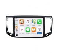 Radio Macchina Touch Screen per Volkswagen VW Sharan SEAT Alhambra 7N 2010-2022 Bluetooth, Ips Touchscreen Radio con Siri/Vocale/Gps Navigazione/Musica Online/Mirror Link, 8 Nucleo 4G+64G