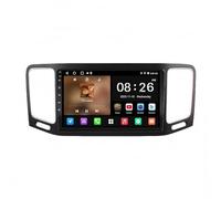 Radio Macchina Touch Screen per VW Sharan 2012-2018 Bluetooth, Ips Touchscreen Radio con Siri/Vocale/Gps Navigazione/Musica Online/Mirror Link, 8 Nucleo 8G+256G