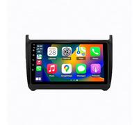 Radio Macchina Touch Screen per VW Volkswagen Polo 5 V 2008-2020 Schermo Touch Portatile Wireless di Backup con Bluetooth Wifi, Controllo Vocale, Aux, Mirror, 4 Nucleo 1G+32G