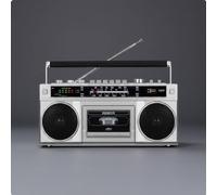 Radio Mangianastri Portatile Design Retrò per Feste, Collezionisti, Anziani