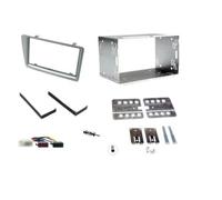 Radio Mascherina Autoradio Argento Doppio din Staffa Per Honda Civic DFPK-15-03