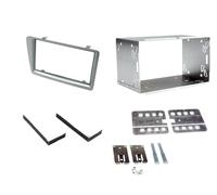 Radio Mascherina Autoradio Argento Doppio din Staffa Per Honda Civic DFPK-15-03S