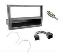 Radio Mascherina Autoradio Kit Surround Nero FP-19-00 Per Opel Vectra Vivaro